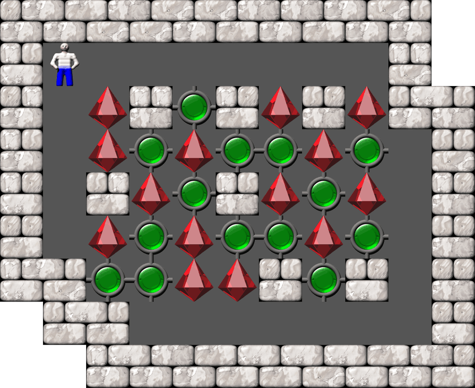 Sokoban Svens Collection level 1088